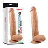 LoveToy Gode géant 28 cm - Gode réaliste - Nu
