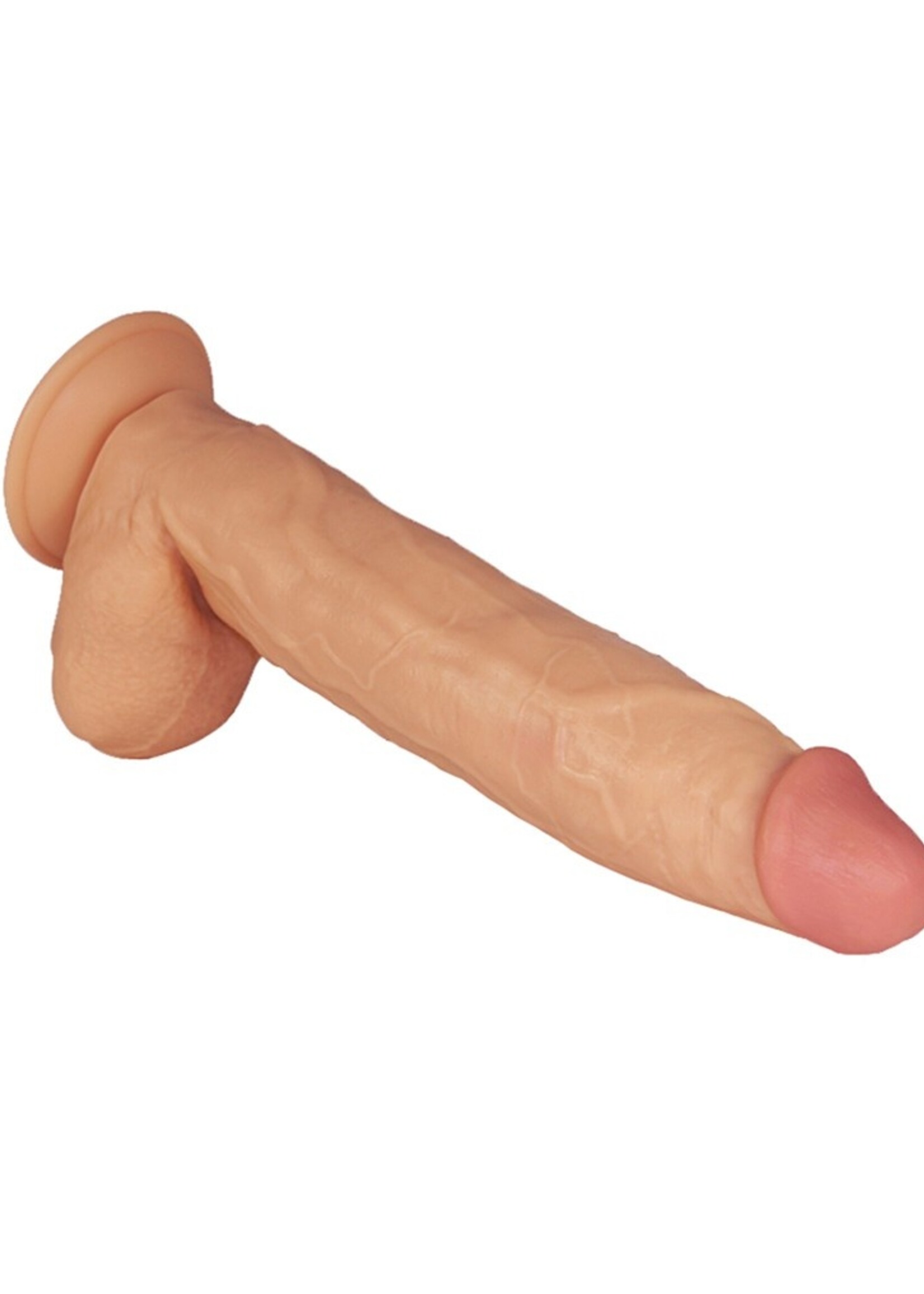 LoveToy Gode géant 28 cm - Gode réaliste - Nu