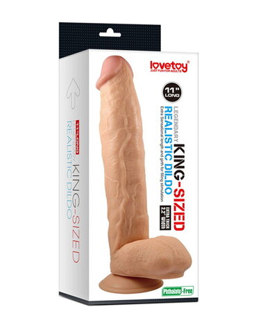 LoveToy King-Size-Dildo - Anal Dildo 28 cm Ø 5,5 cm