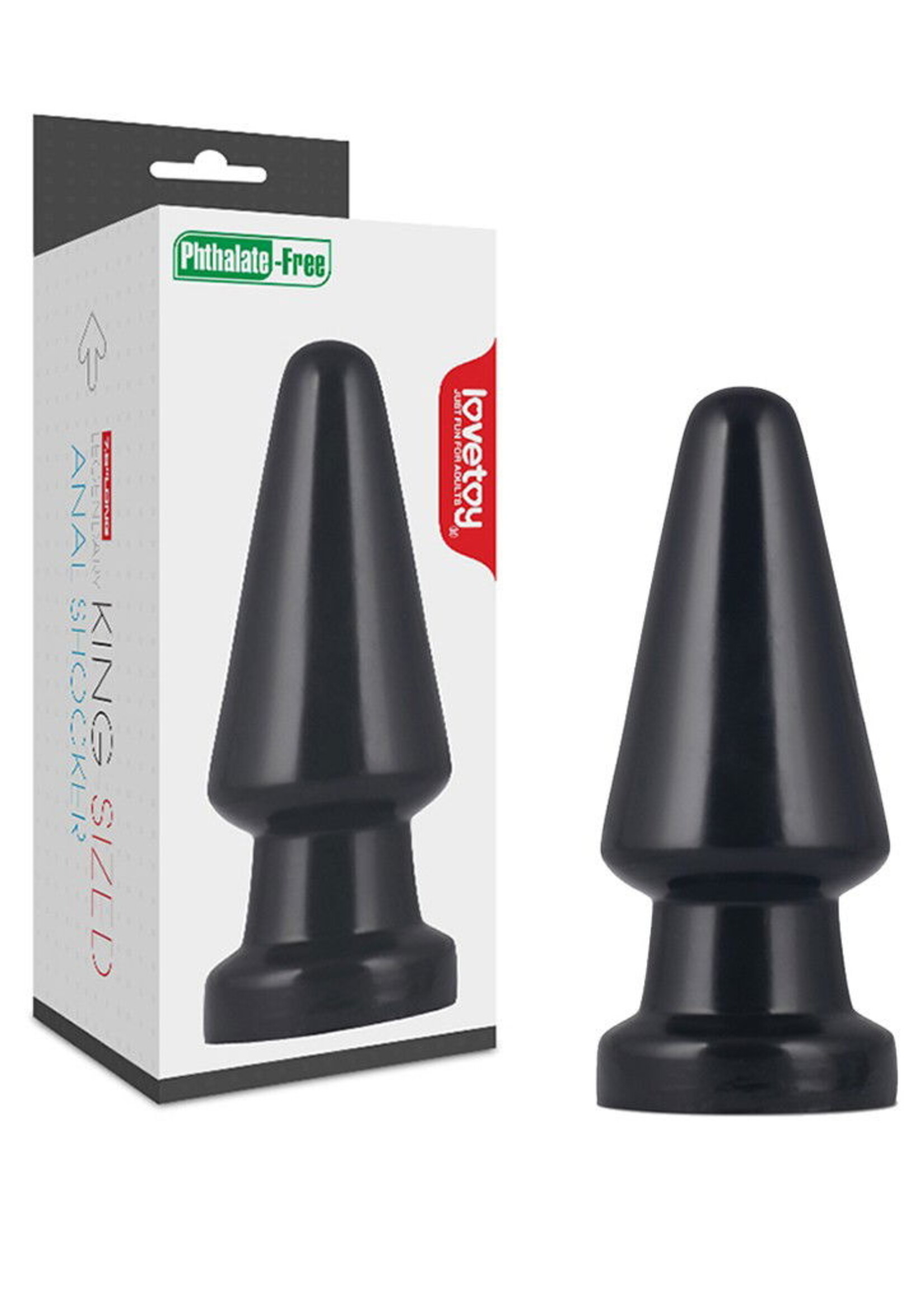 LoveToy Anal Shocker - Analplug 19 cm Ø 7,5 cm