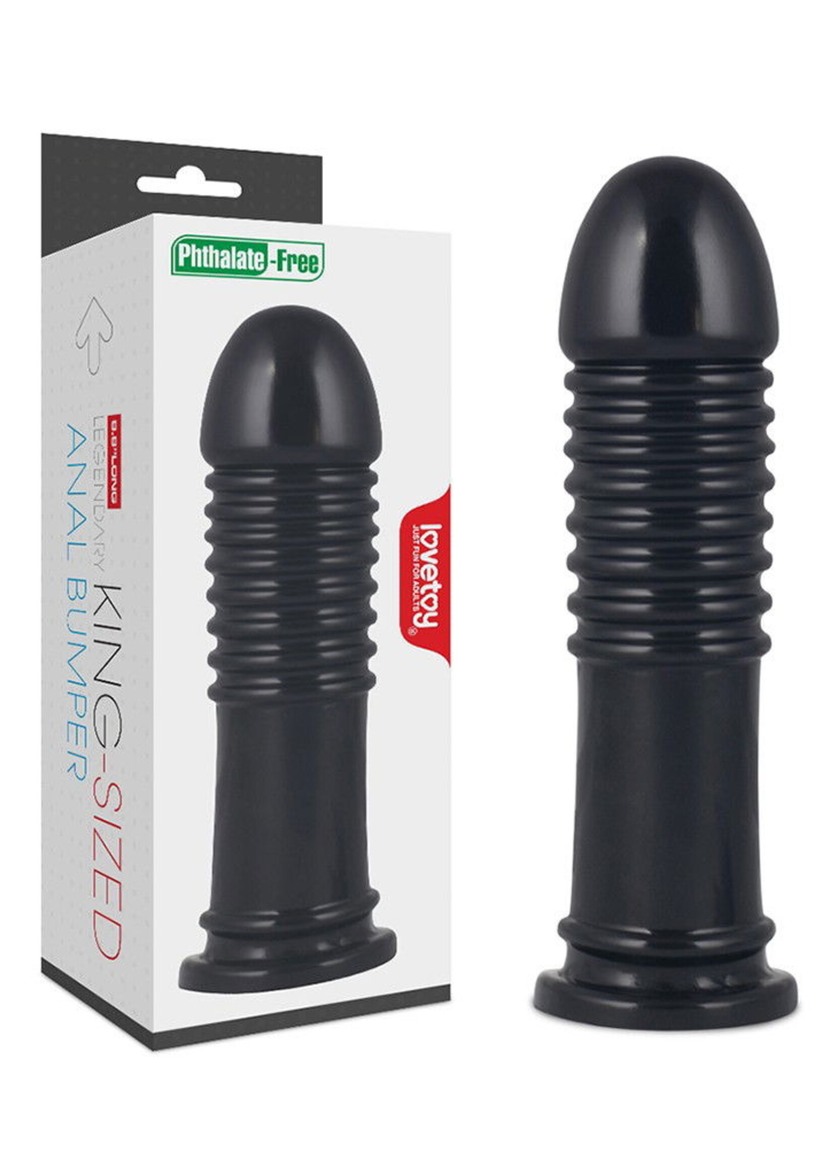 LoveToy Anale bumper - anale plug 22,5 cm Ø 5,7 cm