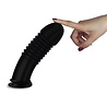 LoveToy LoveToy - Butée anale 20 cm - Plug anal - Noir LoveToy LoveToy - Butée anale 20 cm - Plug anal - Noir