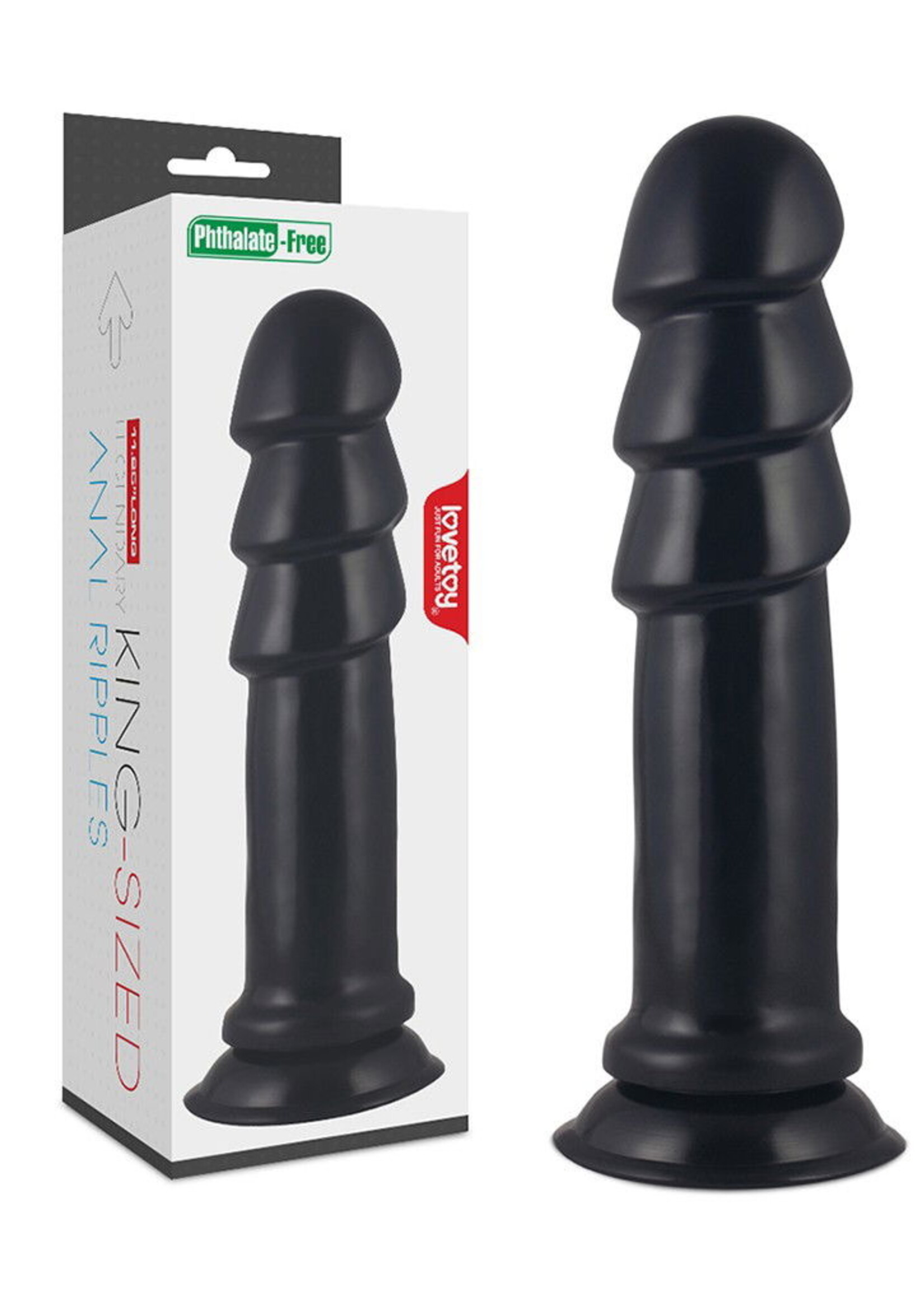 LoveToy King-Size-Dildo - Anal Dildo 28,5 cm Ø 6,6 cm