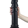LoveToy LoveToy - Gode géant 28,5 cm - Plug anal - Noir LoveToy LoveToy - Gode géant 28,5 cm - Plug anal - Noir