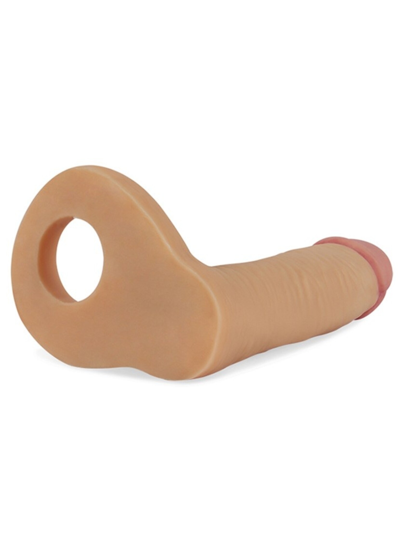 LoveToy Ultraweiches Doppel - Realistischer Dildo 14,7 cm Ø 3,3 cm