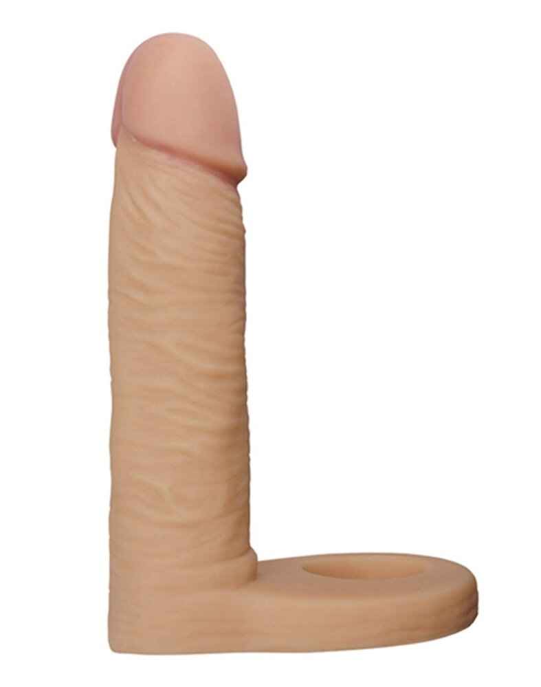 LoveToy Ultraweiches Doppel - Realistischer Dildo 14,7 cm Ø 3,3 cm