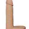 LoveToy Gode double pénétration ultra doux 15 cm - Nude