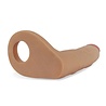 LoveToy LoveToy - The Ultra Soft Double 7" / 18 cm - Double Penetration Dildo - Nude LoveToy LoveToy - The Ultra Soft Double 7" / 18 cm - Double Penetration Dildo - Nude