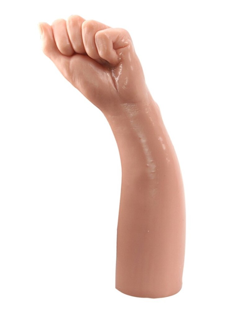 LoveToy King Size Bitch Fist - Dubbele/XXL Dildo 30,5 cm Ø 7,5 cm