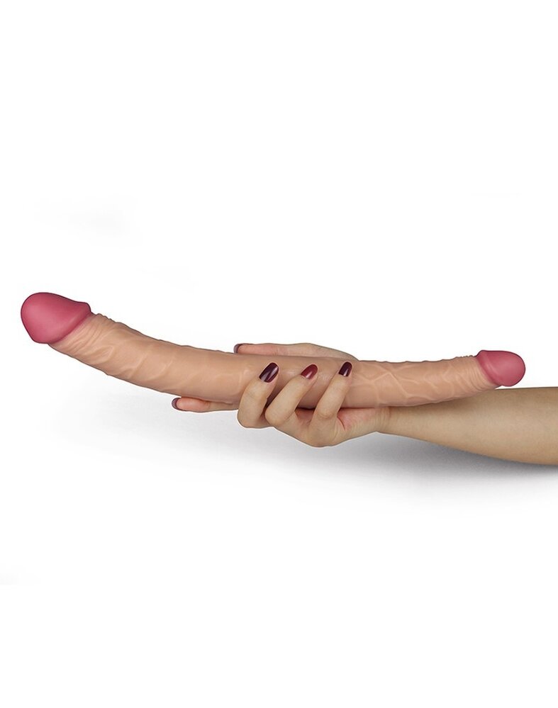 LoveToy Gode double taille King-Sized Lady-Killer 35,5 cm - Nu