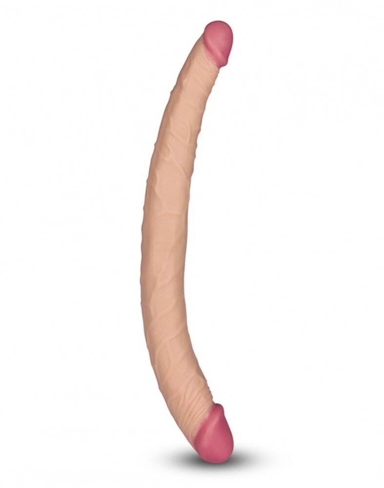 LoveToy Gode double taille King-Sized Lady-Killer 35,5 cm - Nu
