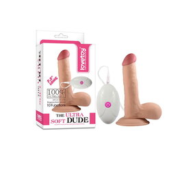 LoveToy Soft Dude Vibrating 19 cm LoveToy Soft Dude Vibrating 19 cm