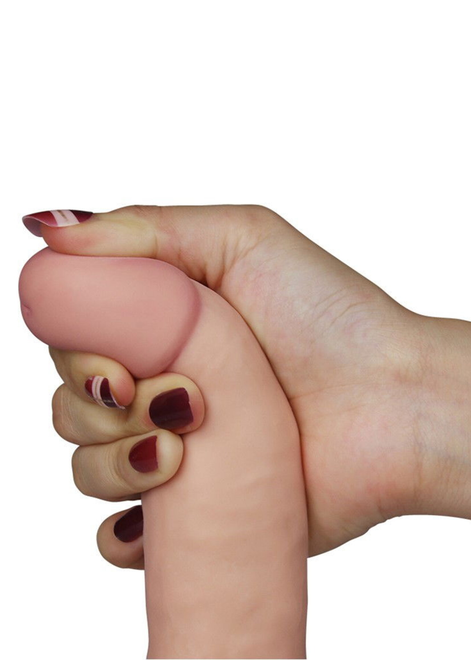 LoveToy Soft Dude Vibrating - Anal Dildo 17 cm Ø 3,5 cm