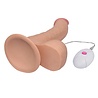LoveToy Ultra Soft Dude Vibrerende Anale Dildo 21,3 cm Ø 4,5 cm