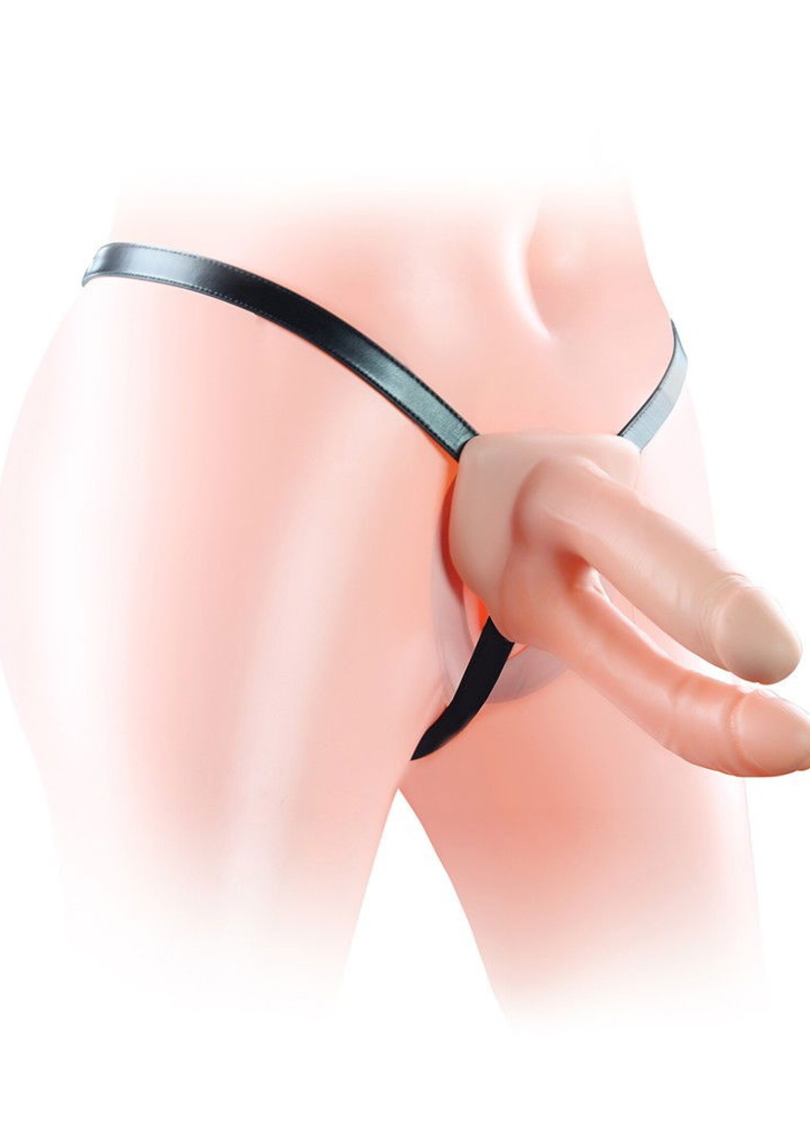 LoveToy Unisex holle strap-on - Strap-on 12,5 cm