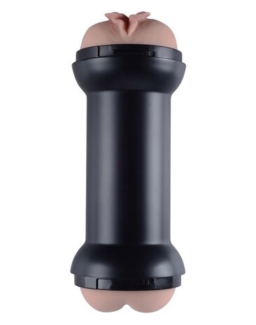 LoveToy Training Master Double Side Stroker - Chatte + Anus - Nu