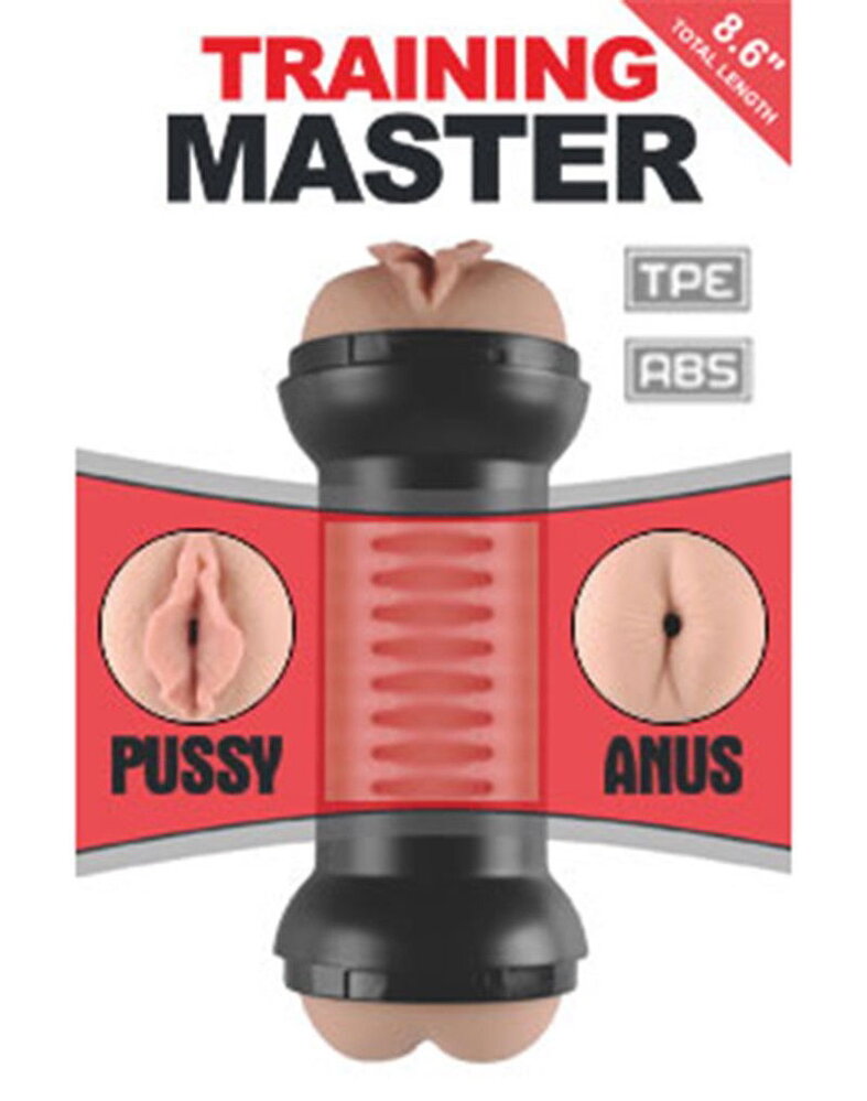 LoveToy Training Master Doppelseitiger Taschenmuschi - Vaginal & Anal LoveToy Training Master Doppelseitiger Taschenmuschi - Vaginal & Anal