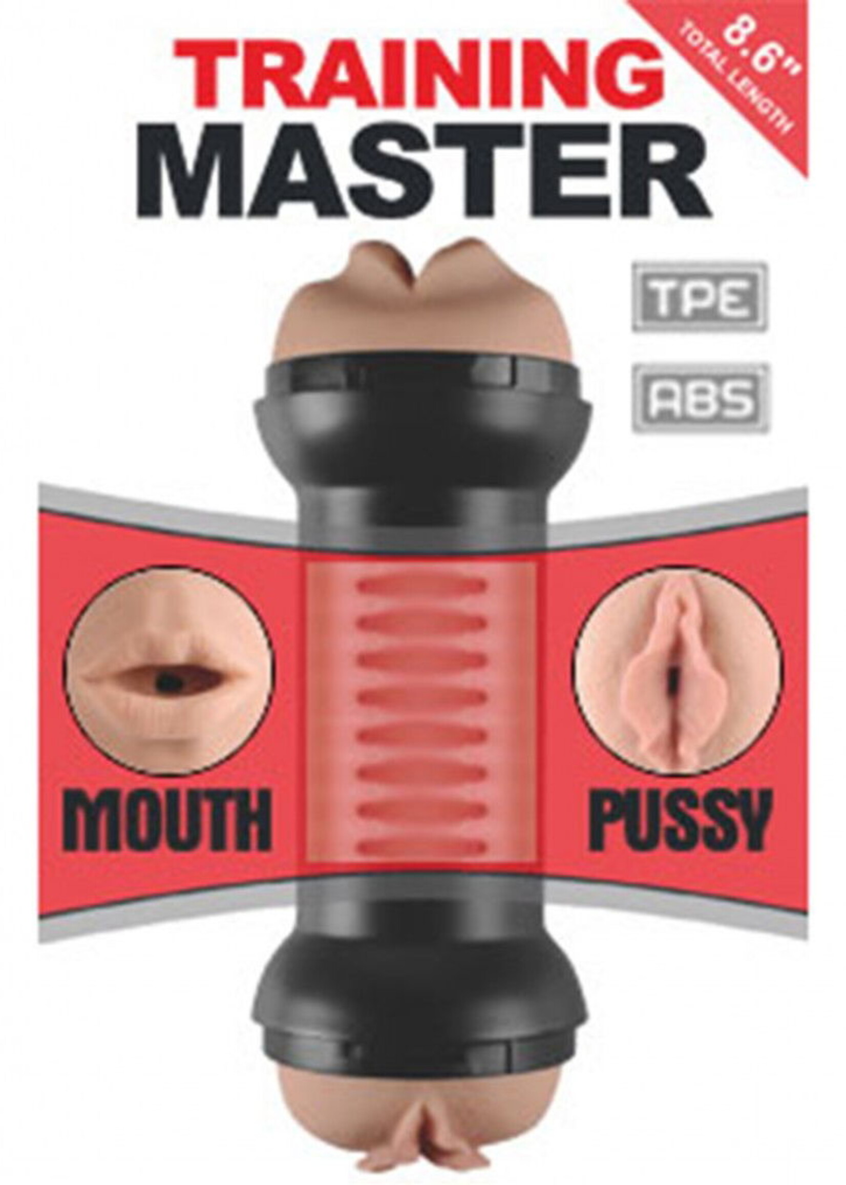 LoveToy Training Master Double Taschenmuschi - Oral & Vaginal