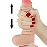 LoveToy Gode coulissant 18 cm - Nude
