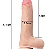 LoveToy Sliding Skin Dildo - Realistischer Dildo 17,5 cm Ø 3,6 cm