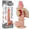 LoveToy Dildo met glijdende huid - Realistische dildo 20 cm Ø 4 cm LoveToy Dildo met glijdende huid - Realistische dildo 20 cm Ø 4 cm