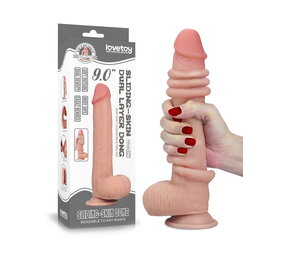 LoveToy Gode Peau Coulissante 23 cm LoveToy Gode Peau Coulissante 23 cm