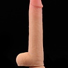 LoveToy Dildo met glijdende huid - Realistische dildo 23 cm Ø 3,5 cm