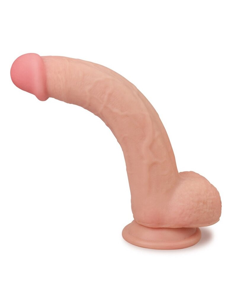 LoveToy Sliding Skin Dildo - Realistischer Dildo 23 cm Ø 4 cm