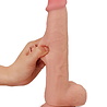 LoveToy Gode coulissant 23 cm (Ø 4 cm) - Nude