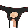 LoveToy LoveToy - Easy Strap-on Set with Dildo 7" / 18 cm - Nude LoveToy LoveToy - Easy Strap-on Set with Dildo 7" / 18 cm - Nude