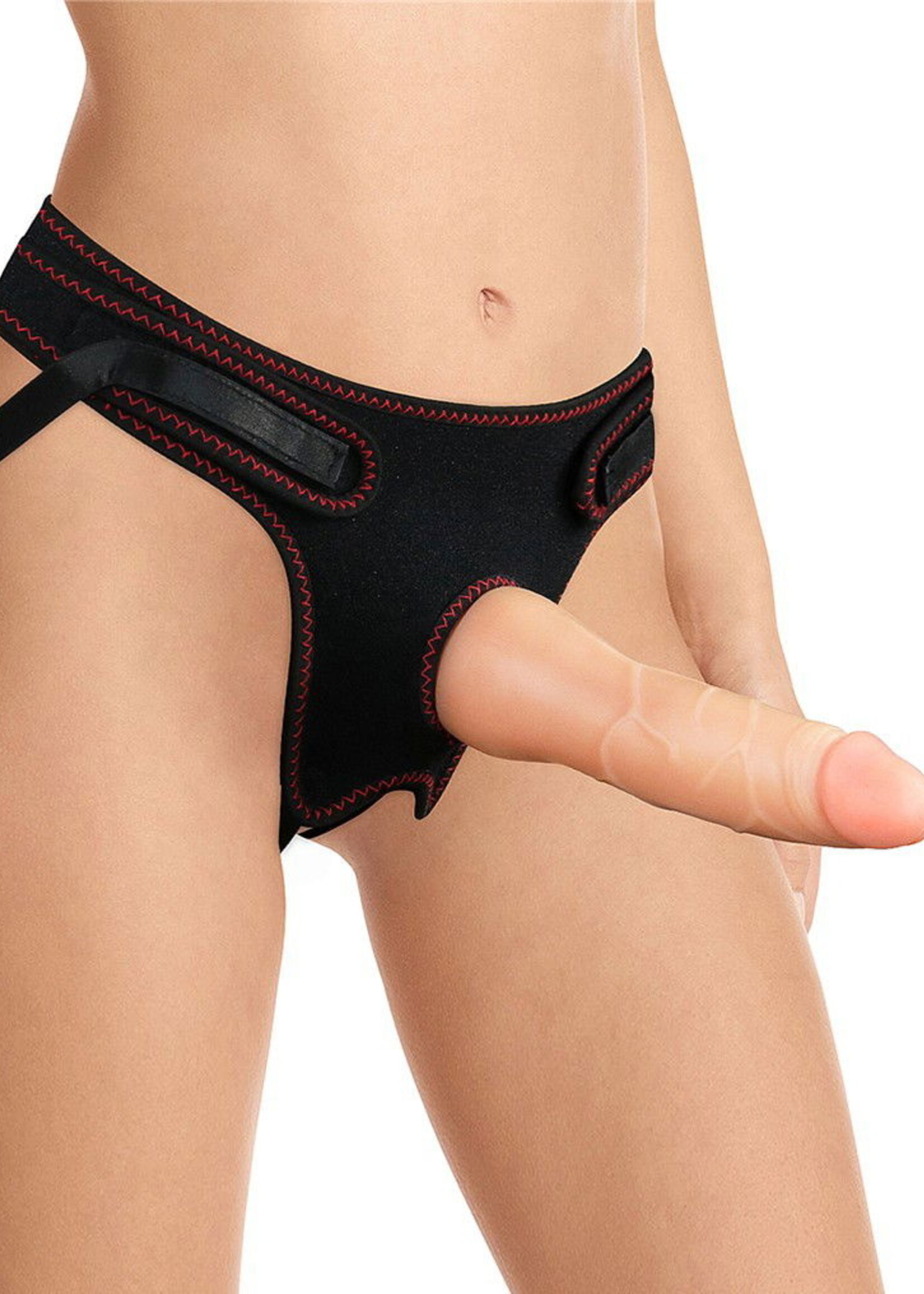 LoveToy Strap-on-Set mit Dildo - 19 cm Ø 5 cm