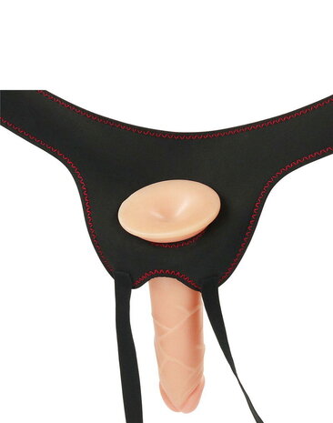 LoveToy Strap-on set met dildo - 19 cm Ø 5 cm