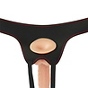 LoveToy Strap-on set met dildo en testikels - 20 cm Ø 4 cm