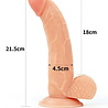 LoveToy LoveToy - Ensemble gode ceinture Easy Strap-on avec gode 8,5" / 21,5 cm - Nude LoveToy LoveToy - Ensemble gode ceinture Easy Strap-on avec gode 8,5" / 21,5 cm - Nude