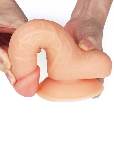 LoveToy The Ultra Soft Dude 7" / 18 cm - Gode réaliste - Nu