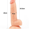 LoveToy LoveToy - The Ultra Soft Dude 8" / 20 cm - Gode réaliste - Nu LoveToy LoveToy - The Ultra Soft Dude 8" / 20 cm - Gode réaliste - Nu