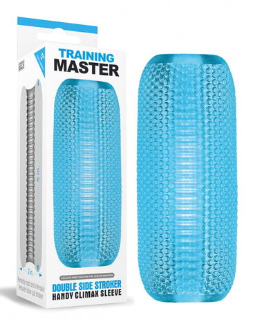 LoveToy Trainingsmeester Blauw - Masturbator