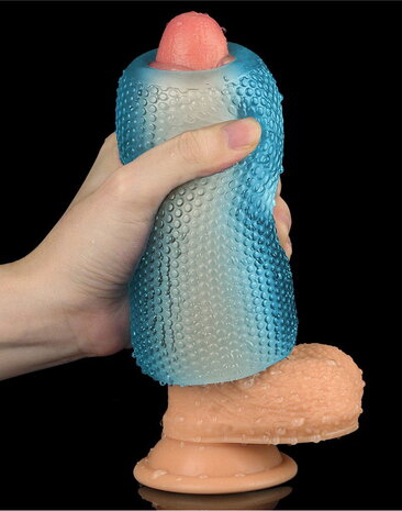 LoveToy Training Master Bleu - Double Side Stroker