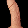 LoveToy Realistischer Gebogener Dildo - Realistischer Dildo 24 cm Ø 6,6 cm