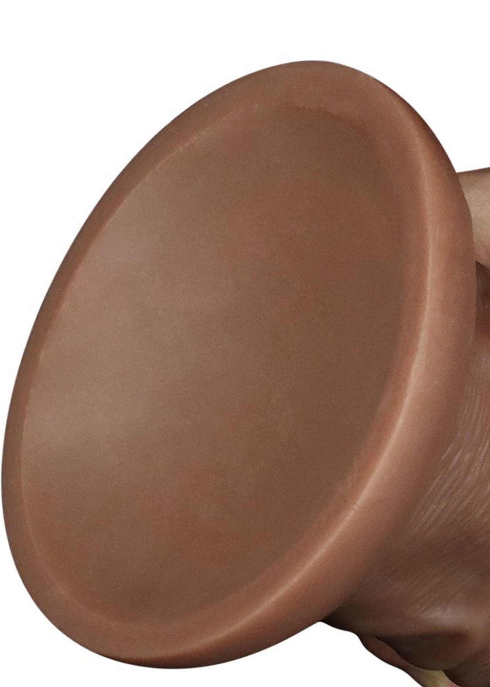 LoveToy Gode réaliste potelé 27 cm - Marron