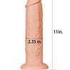 LoveToy Realistische dildo - 28 cm Ø 6 cm