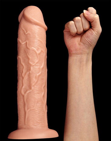 LoveToy Realistischer Dildo - 28 cm Ø 6 cm