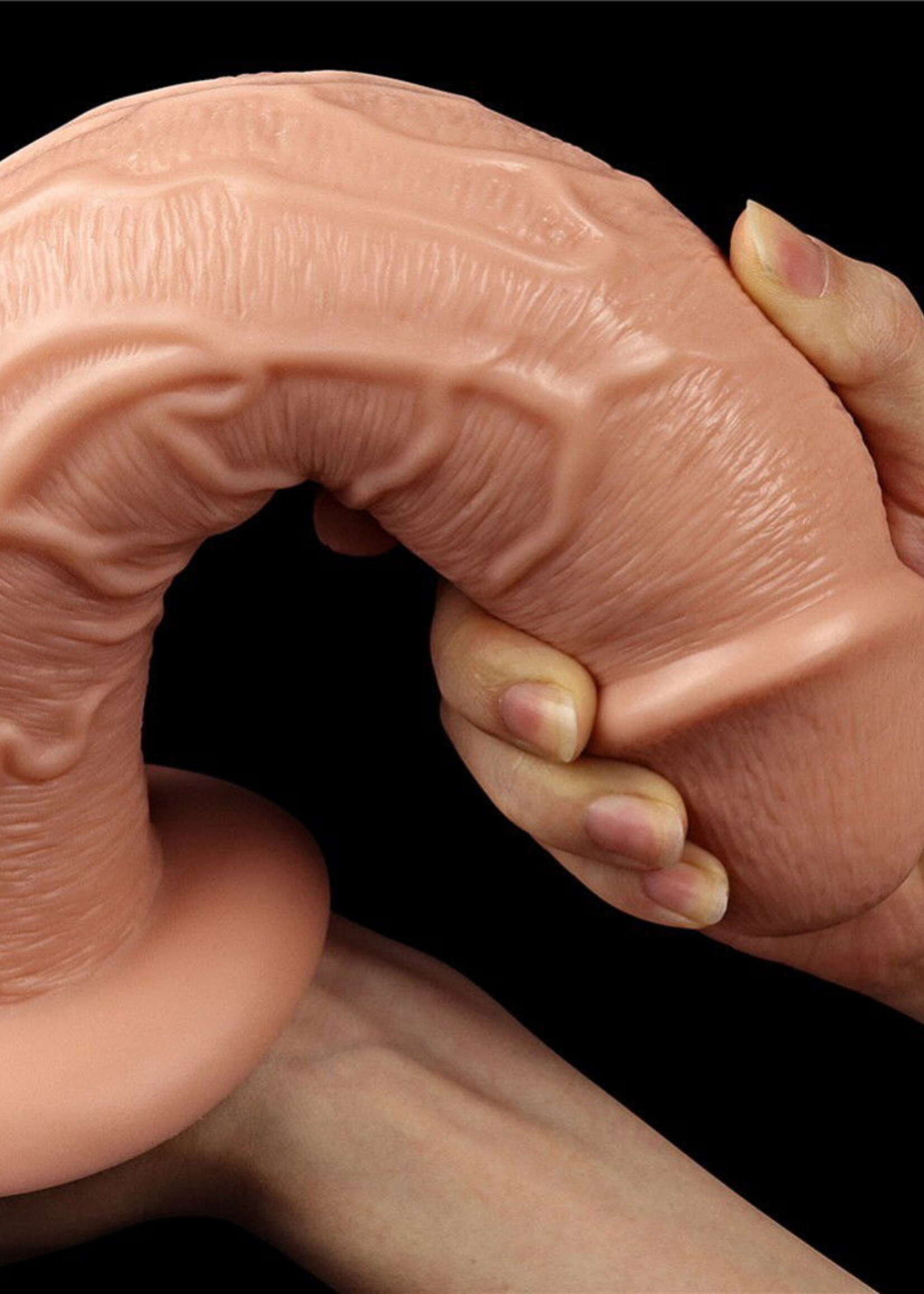 LoveToy Realistischer Dildo - 28 cm Ø 6 cm