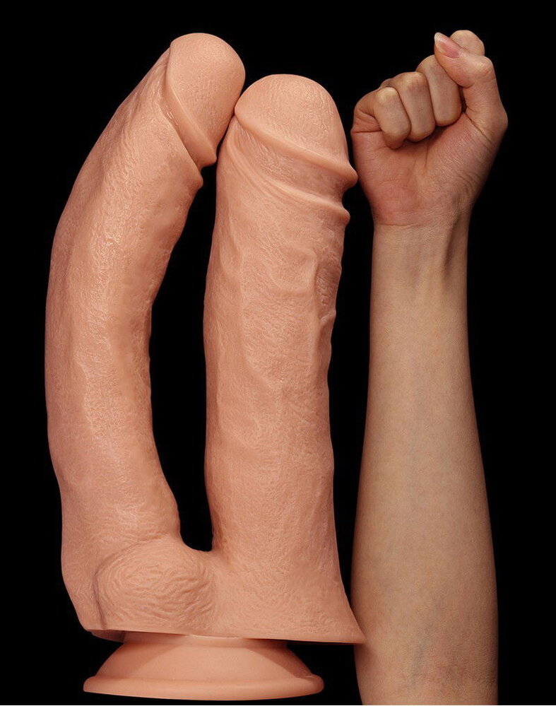 LoveToy Mega Double Dildo - Strap-On 30 cm Ø 5,5 cm