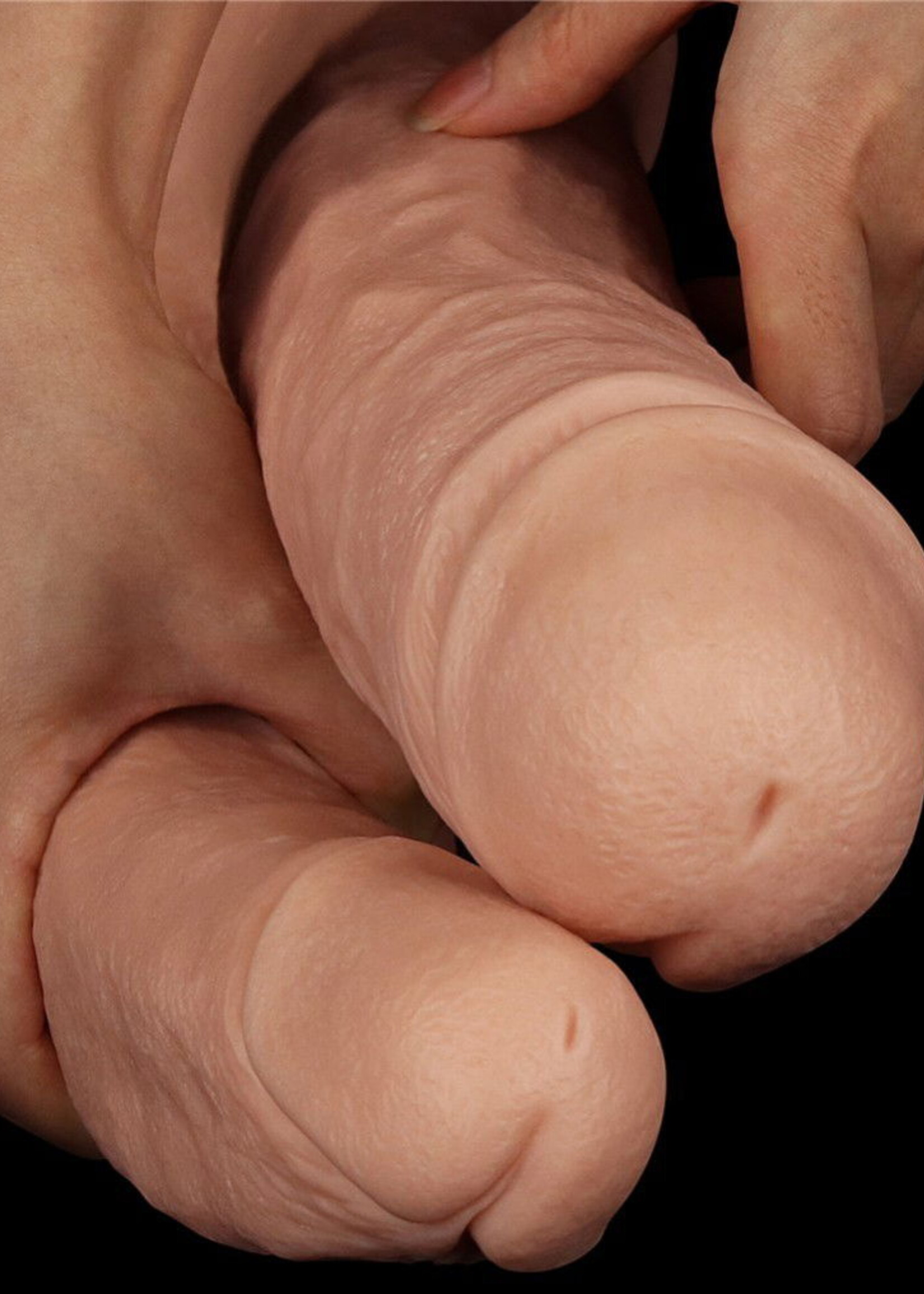 LoveToy Mega Double Dildo - Strap-On 30 cm Ø 5,5 cm