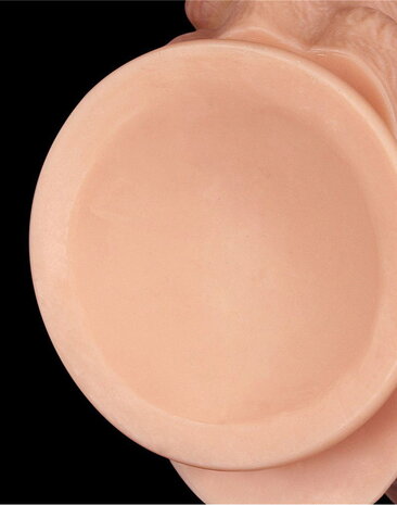 LoveToy Gode double méga réaliste 30 cm - Nude