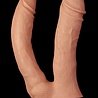 LoveToy Mega Double Dildo - Strap-On 30 cm Ø 5,5 cm