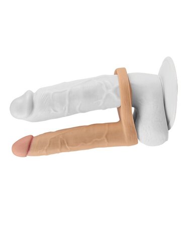 LoveToy Zachte dubbele vibrerende dildo - Klassieke vibrator 15,8 cm Ø 2,9 cm LoveToy Zachte dubbele vibrerende dildo - Klassieke vibrator 15,8 cm Ø 2,9 cm