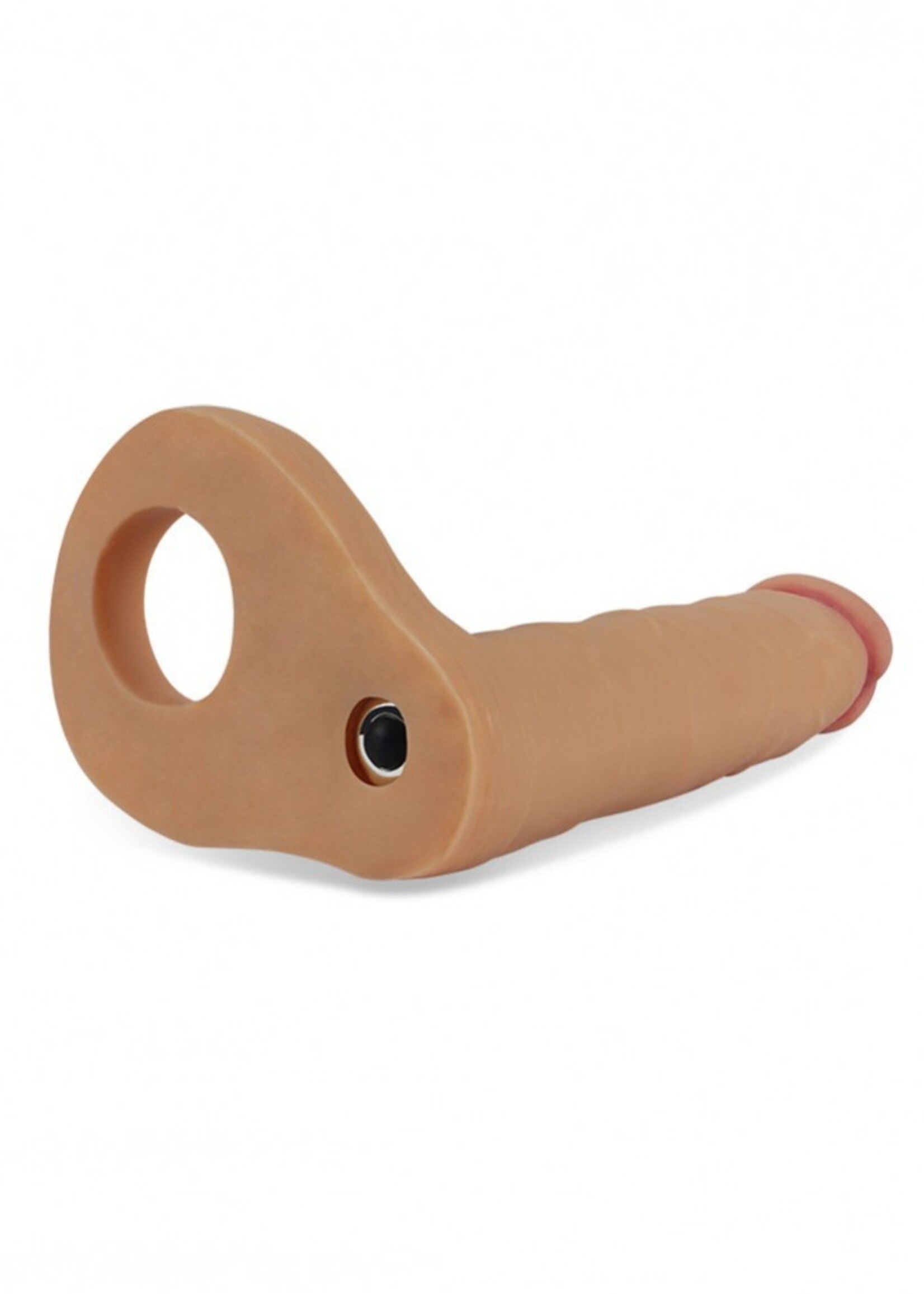 LoveToy Zachte dubbele vibrerende dildo - Klassieke vibrator 15,8 cm Ø 2,9 cm