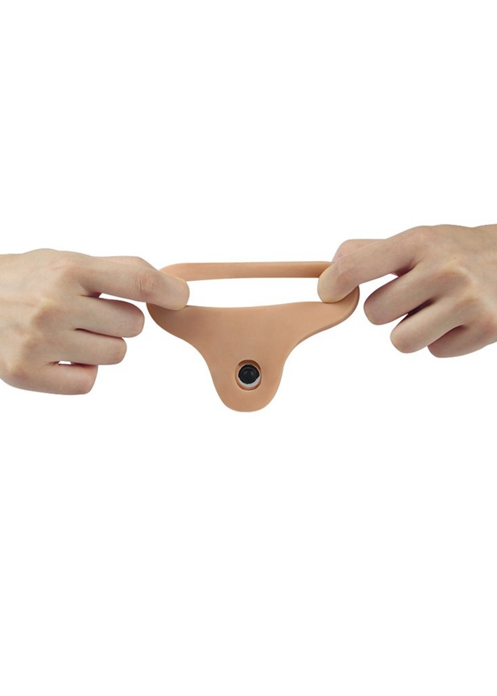 LoveToy Zachte dubbele vibrerende dildo - Klassieke vibrator 15,8 cm Ø 2,9 cm